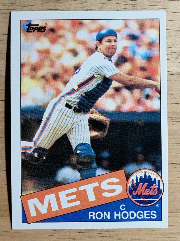 1985 Topps #363 Ron Hodges