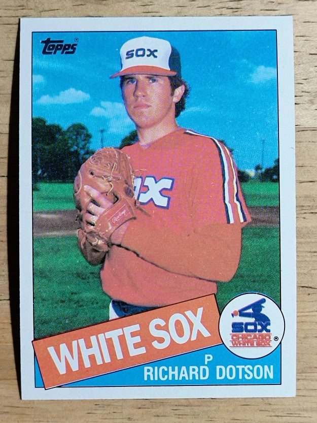1985 Topps #364 Richard Dotson