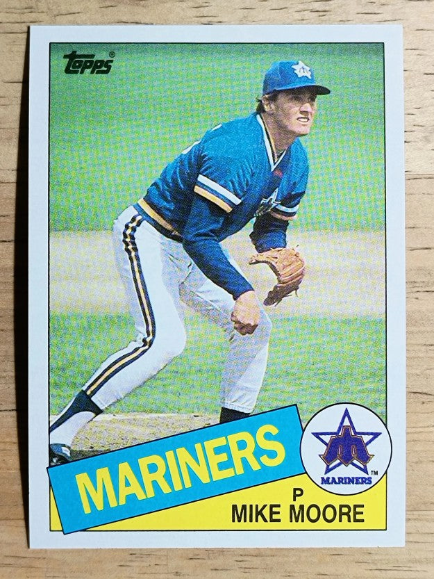 1985 Topps #373 Mike Moore