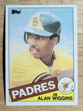 1985 Topps #378 Alan Wiggins