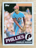 1985 Topps #379 Charles Hudson