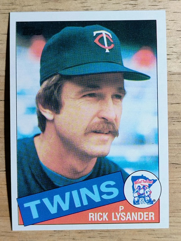 1985 Topps #383 Rick Lysander