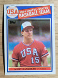 1985 Topps #393 Scott Bankhead OLY RC
