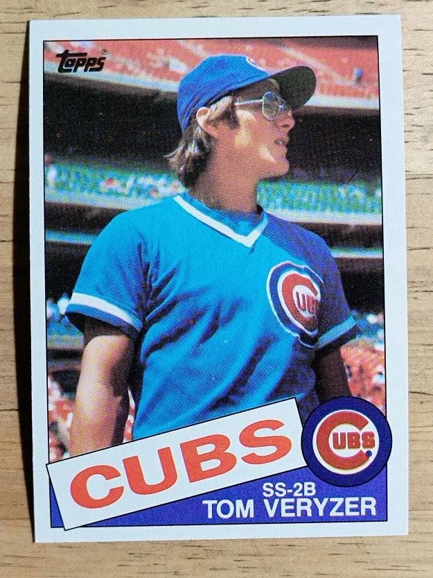 1985 Topps #405 Tom Veryzer
