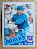 1985 Topps #410 Bob Horner