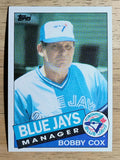 1985 Topps #411 Bobby Cox MG