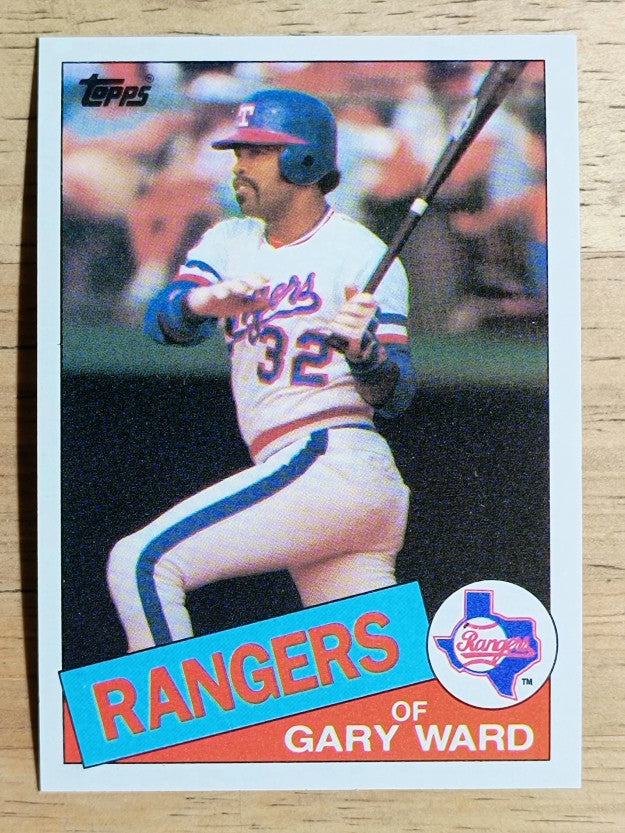 1985 Topps #414 Gary Ward