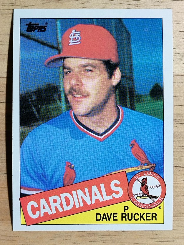 1985 Topps #421 Dave Rucker