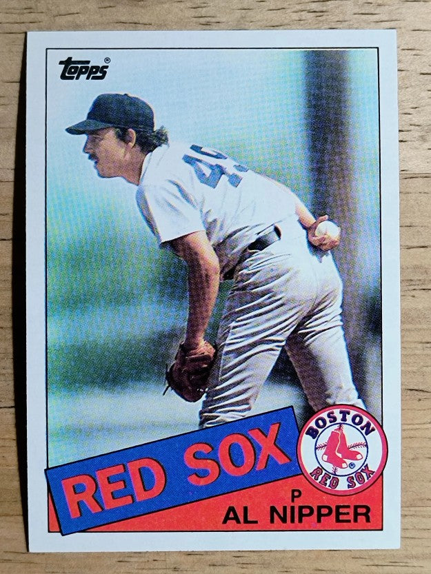 1985 Topps #424 Al Nipper