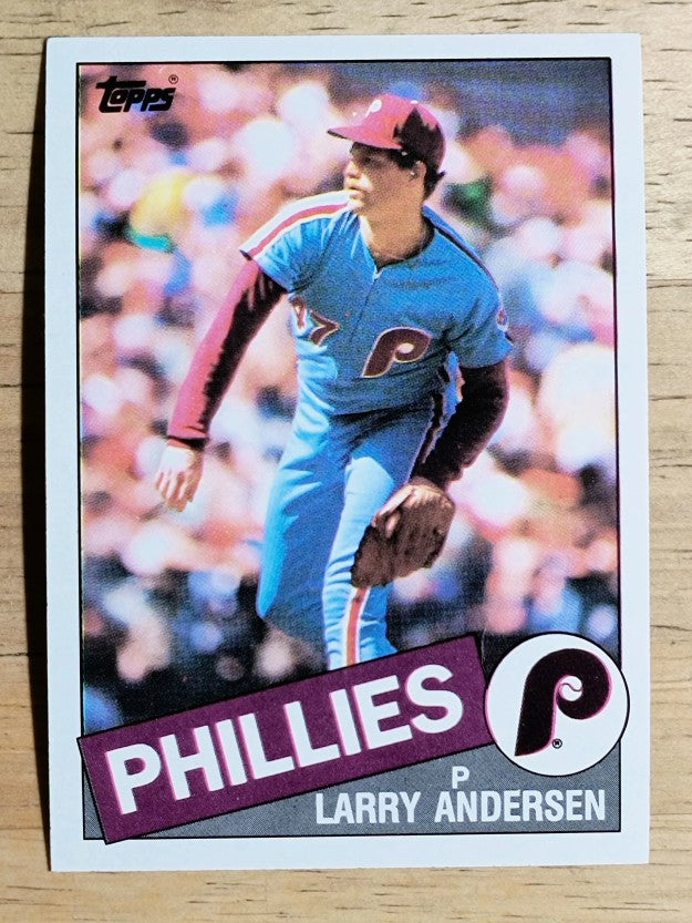 1985 Topps #428 Larry Andersen