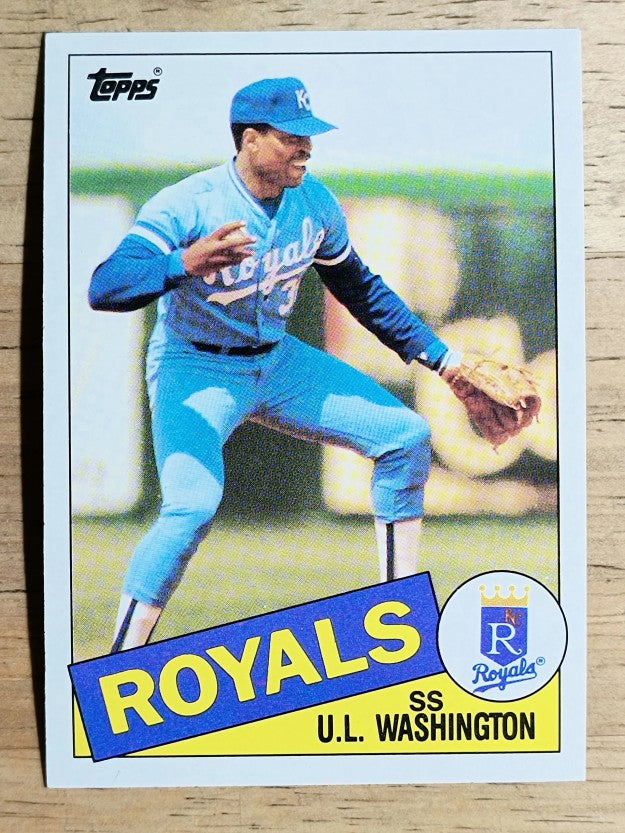 1985 Topps #431 U.L. Washington