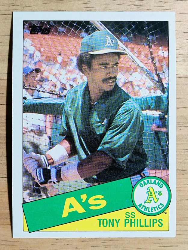 1985 Topps #444 Tony Phillips