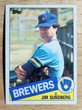 1985 Topps #446 Jim Sundberg
