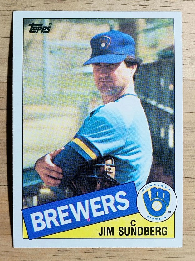 1985 Topps #446 Jim Sundberg