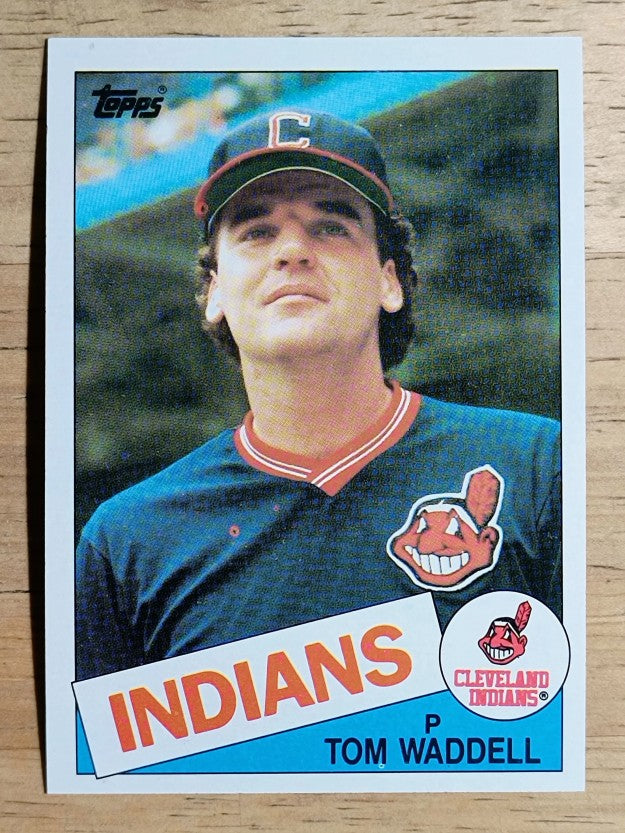 1985 Topps #453 Tom Waddell