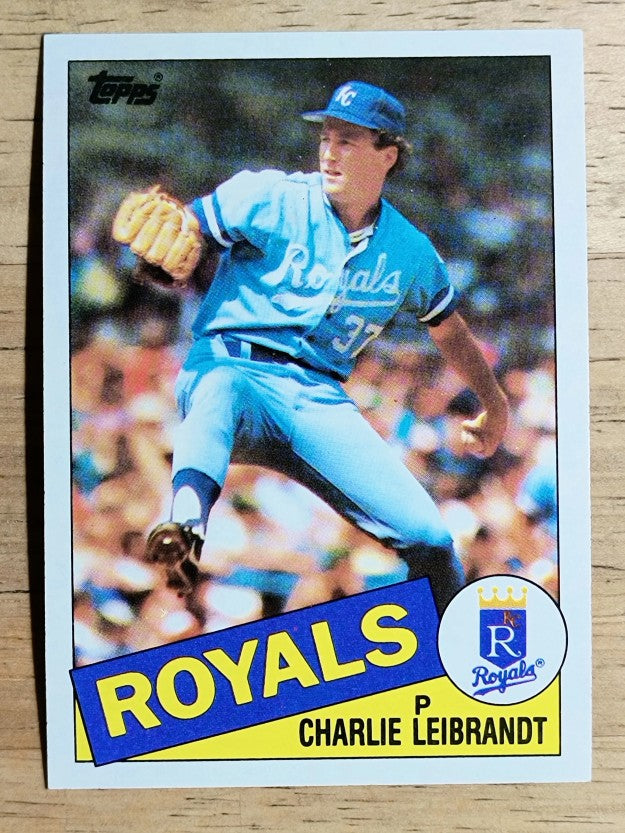 1985 Topps #459 Charlie Leibrandt
