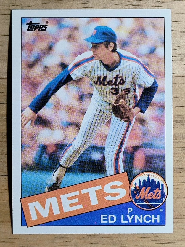 1985 Topps #467 Ed Lynch