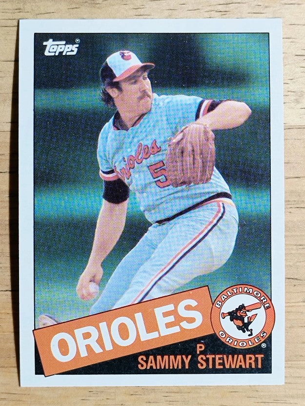 1985 Topps #469 Sammy Stewart