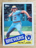 1985 Topps #471 Pete Ladd