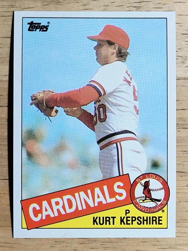 1985 Topps #474 Kurt Kepshire