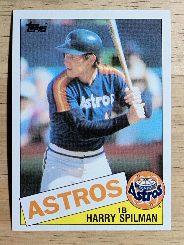 1985 Topps #482 Harry Spilman