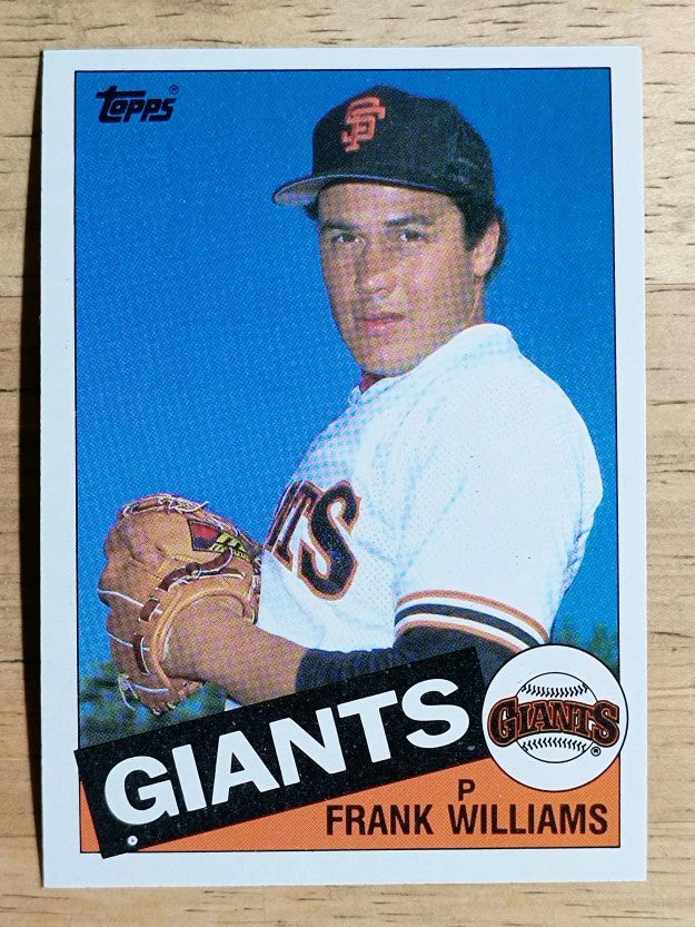 1985 Topps #487 Frank Williams
