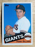 1985 Topps #487 Frank Williams