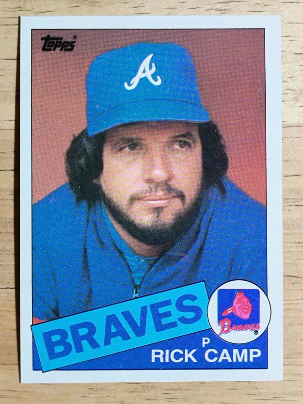 1985 Topps #491 Rick Camp