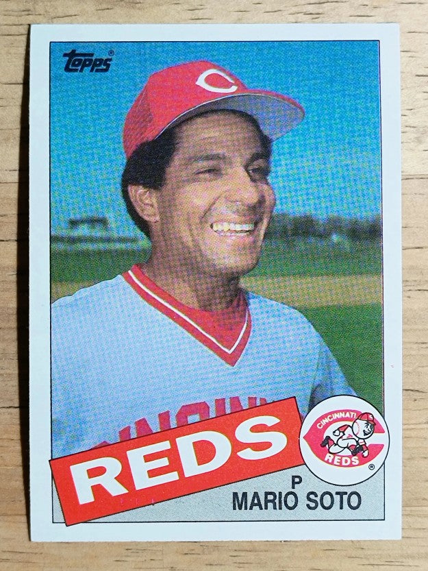 1985 Topps #495 Mario Soto