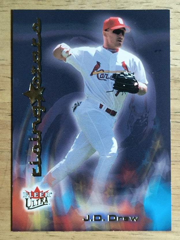 2002 Ultra Rising Stars #13 J.D. Drew