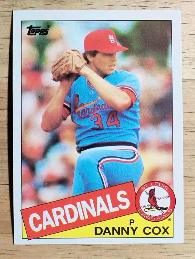 1985 Topps #499 Danny Cox