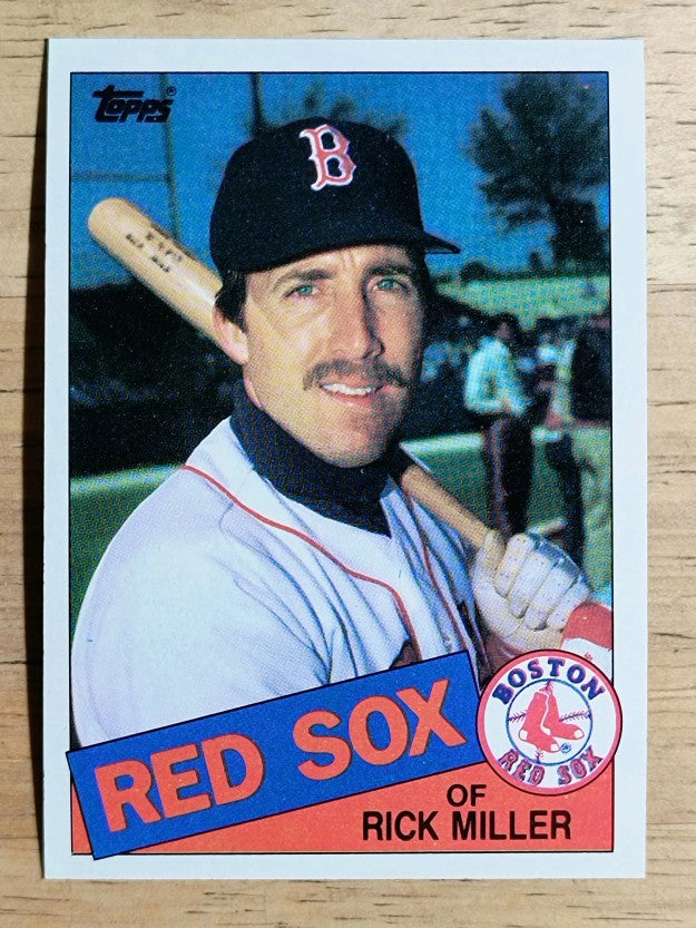 1985 Topps #502 Rick Miller