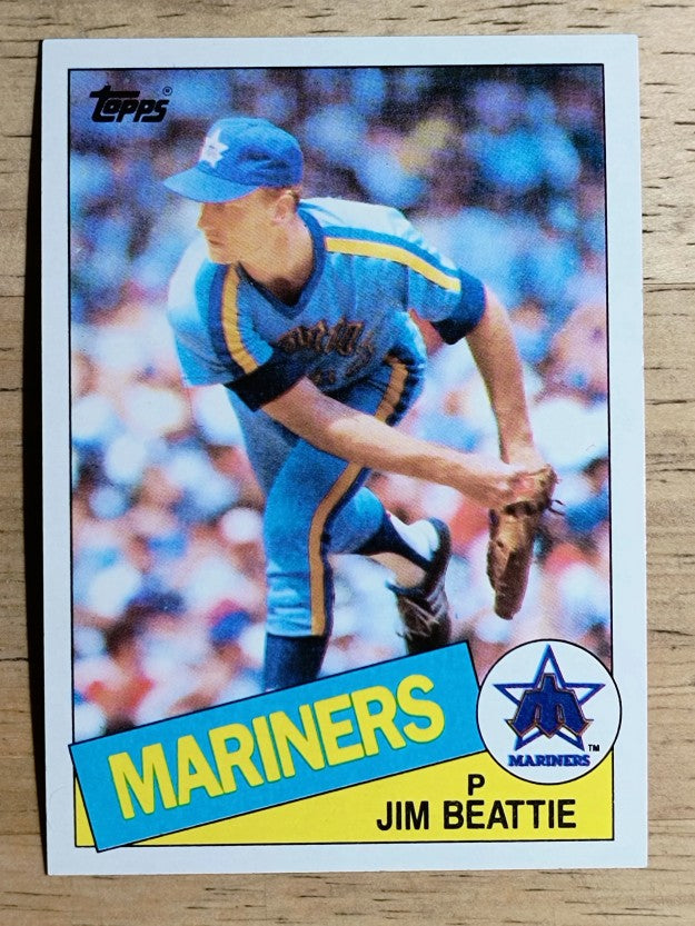 1985 Topps #505 Jim Beattie