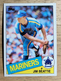 1985 Topps #505 Jim Beattie