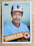 1985 Topps #508 John Shelby