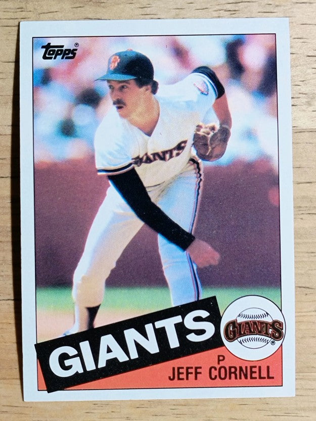 1985 Topps #514 Jeff Cornell