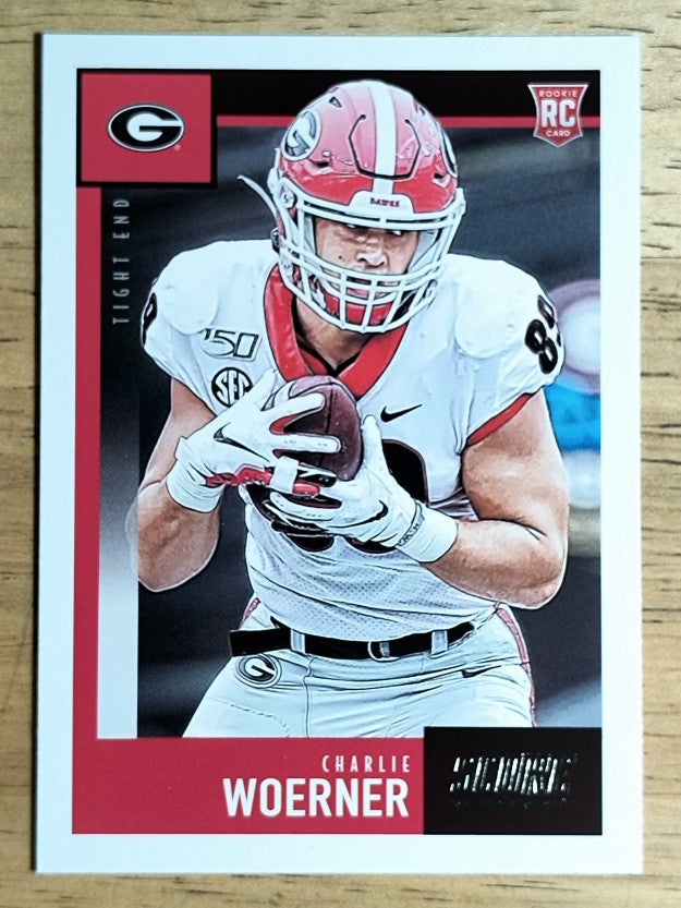 2020 Score #401 Charlie Woerner RC