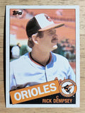 1985 Topps #521 Rick Dempsey