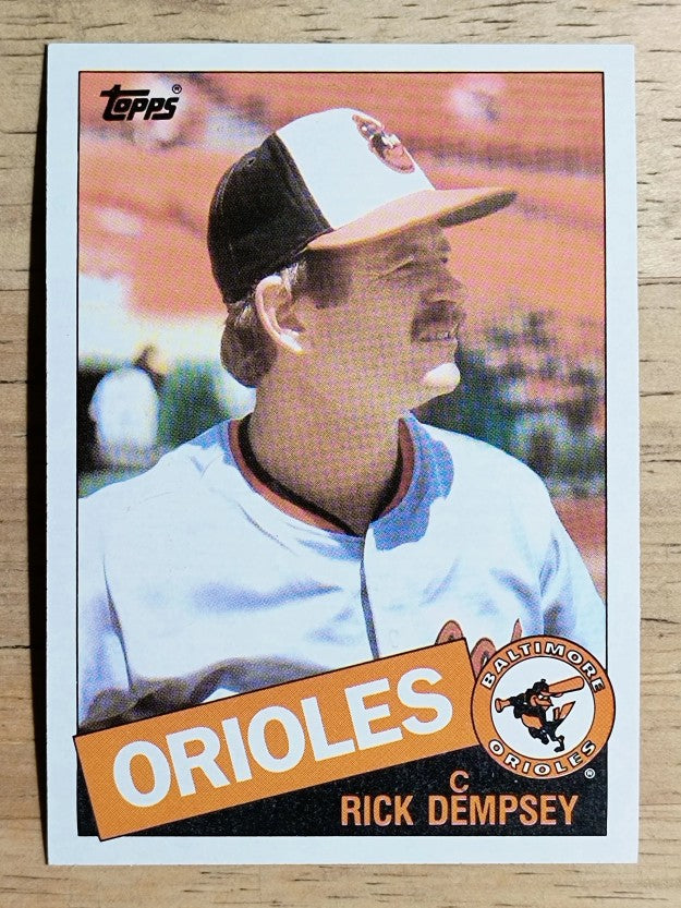 1985 Topps #521 Rick Dempsey