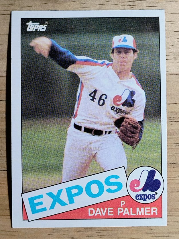 1985 Topps #526 David Palmer