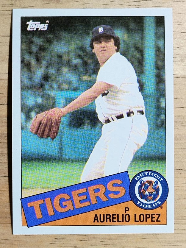 1985 Topps #539 Aurelio Lopez
