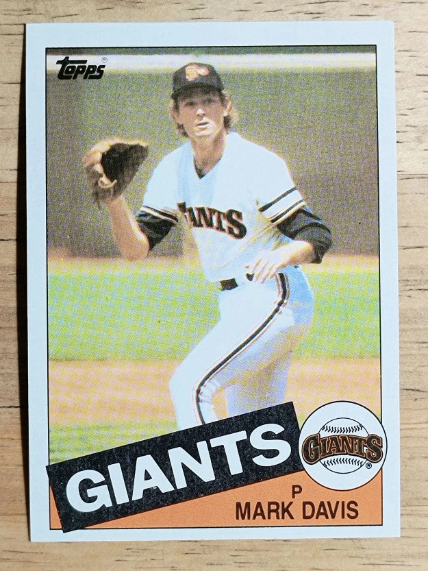 1985 Topps #541 Mark Davis