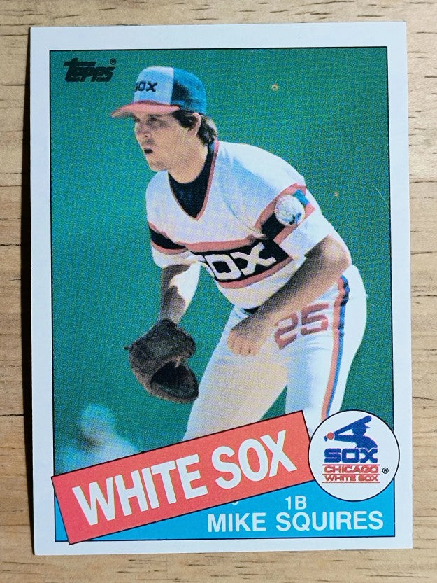 1985 Topps #543 Mike Squires