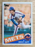 1985 Topps #546 Brent Gaff