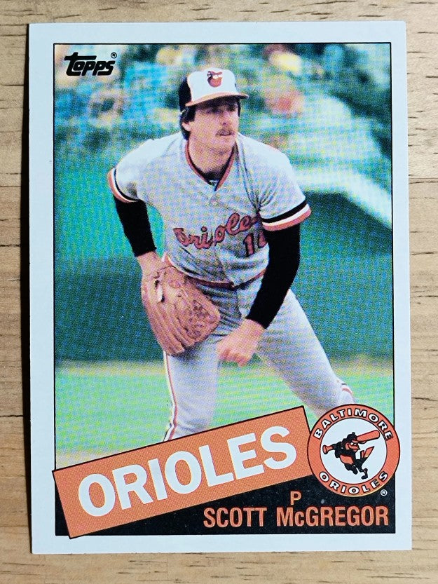 1985 Topps #550 Scott McGregor