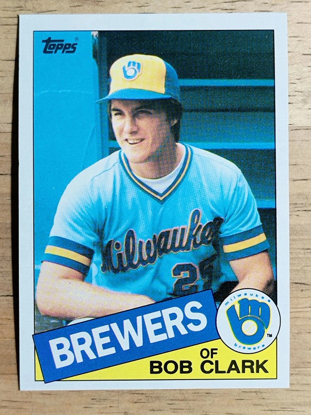 1985 Topps #553 Bob Clark