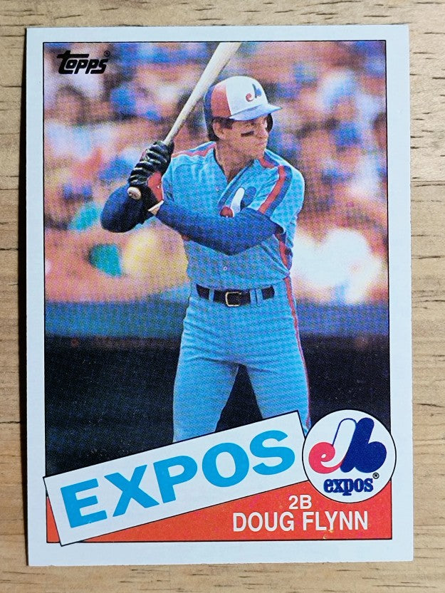 1985 Topps #554 Doug Flynn