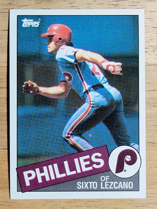 1985 Topps #556 Sixto Lezcano