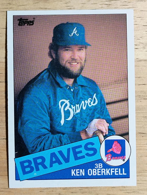 1985 Topps #569 Ken Oberkfell