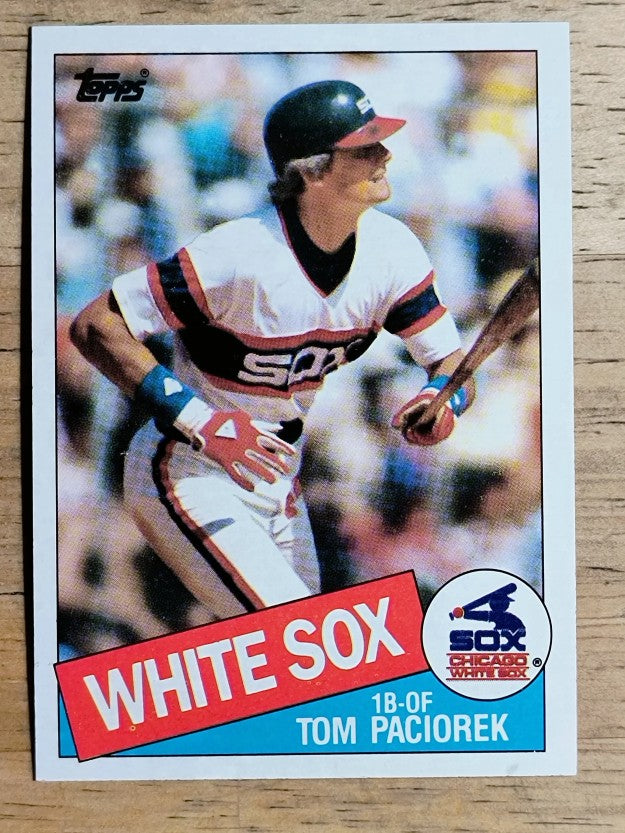 1985 Topps #572 Tom Paciorek